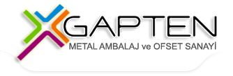 Gapten Metal Ambalaj Ve Ofset Sanayi Gaziantep